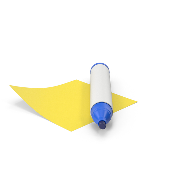 Sticky Note With Marker PNG & PSD Images Sticky Note With Marker PNG & PSD Images