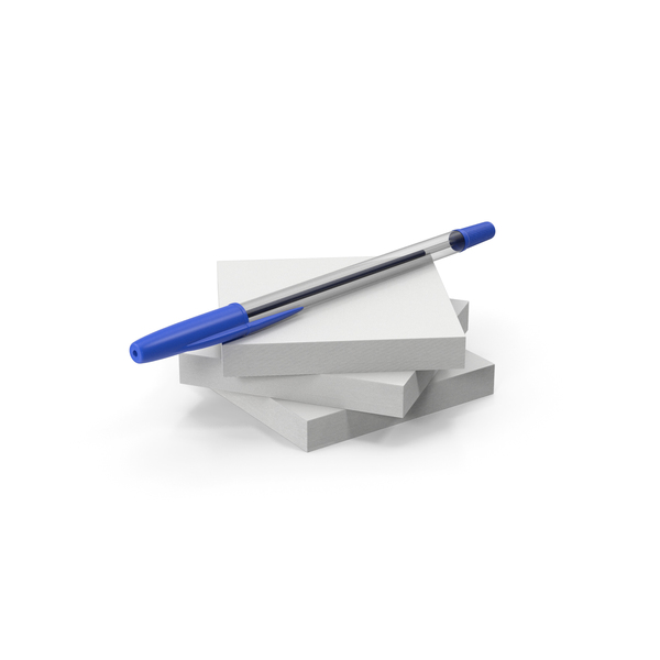 Notepad: Sticky Notes Stack With Ballpoint Pen PNG & PSD Images Notepad: Sticky Notes Stack With Ballpoint Pen PNG & PSD Images