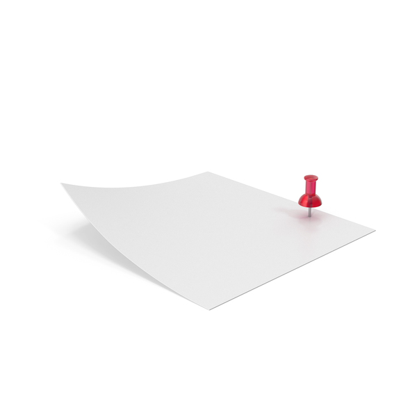 Note: Sticky Notes With Push Pin PNG & PSD Images