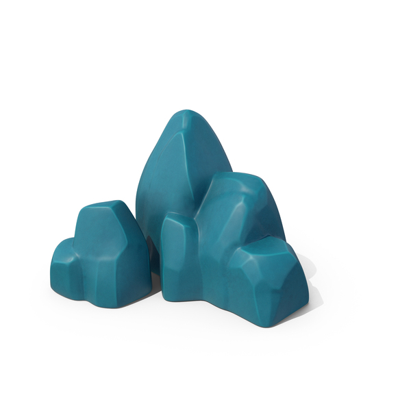 Stilized Rock Blue PNG & PSD Images Stilized Rock Blue PNG & PSD Images