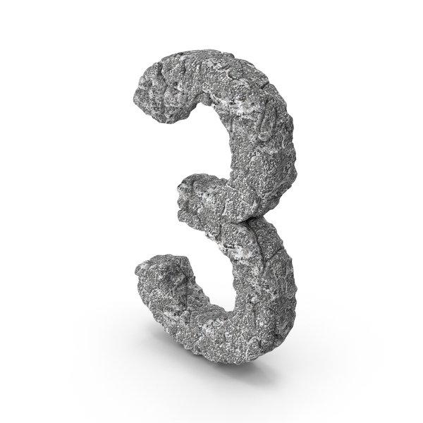 Number: Stone 3 PNG & PSD Images Number: Stone 3 PNG & PSD Images