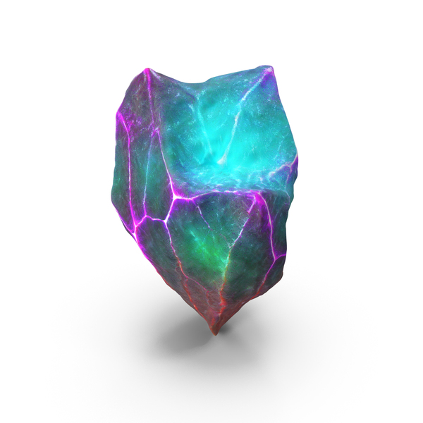 Stone Glowing Crystal PNG & PSD Images