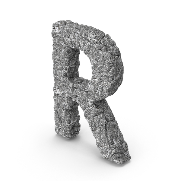 Stone Letter R PNG Images & PSDs for Download | PixelSquid - S11986025D