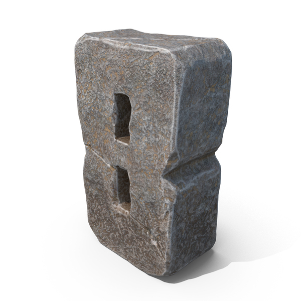 Stone Number 8 PNG & PSD Images