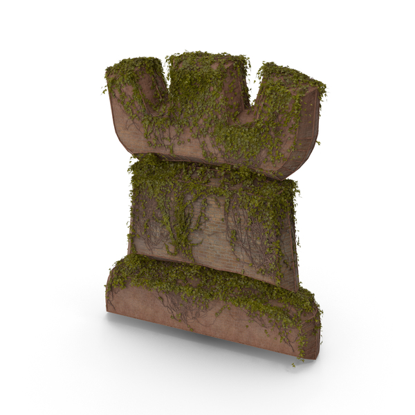 Stone With Ivy Chess Rook Symbol PNG & PSD Images Stone With Ivy Chess Rook Symbol PNG & PSD Images
