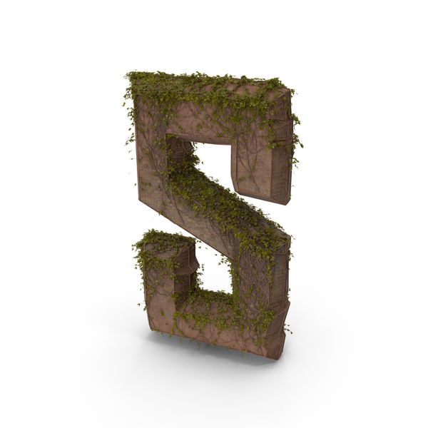 Language: Stone With Ivy Letter S PNG & PSD Images Language: Stone With Ivy Letter S PNG & PSD Images