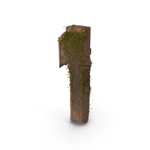 Stone With Ivy Number 1 PNG & PSD Images Stone With Ivy Number 1 PNG & PSD Images