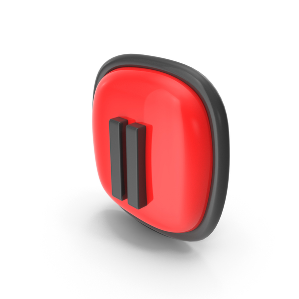 Symbol: Stop Pause Button Colored Icon PNG & PSD Images Symbol: Stop Pause Button Colored Icon PNG & PSD Images