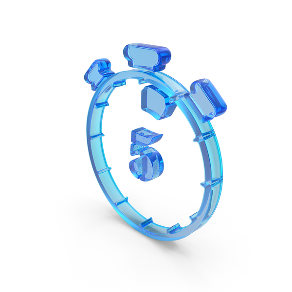 Stop Watch Timer 5 Glass PNG & PSD Images