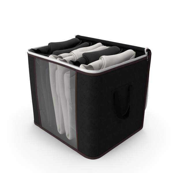 Box: Storage Bag with Folded Hoodies PNG & PSD Images Box: Storage Bag with Folded Hoodies PNG & PSD Images