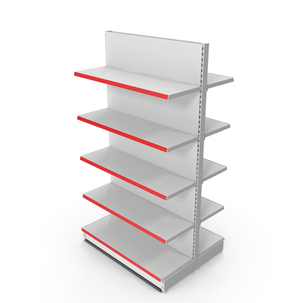 Shelving: Store Double-Sided Supermarket Rack PNG & PSD Images Shelving: Store Double-Sided Supermarket Rack PNG & PSD Images
