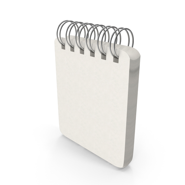 Straight Spiral Notebook With White Pages PNG & PSD Images Straight Spiral Notebook With White Pages PNG & PSD Images
