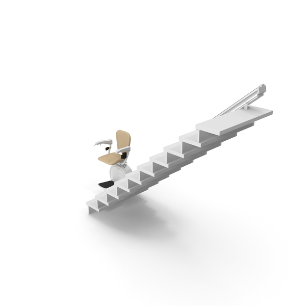 Patient Lift: Straight Stairlift PNG & PSD Images