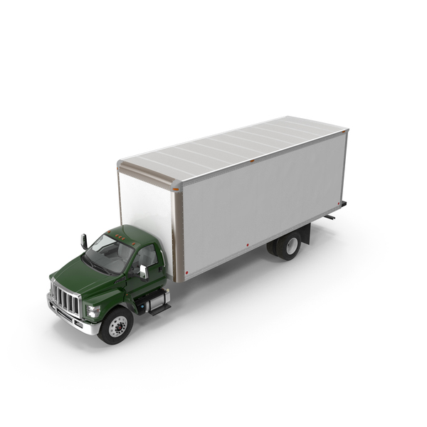 Box: Straight Truck Generic PNG & PSD Images