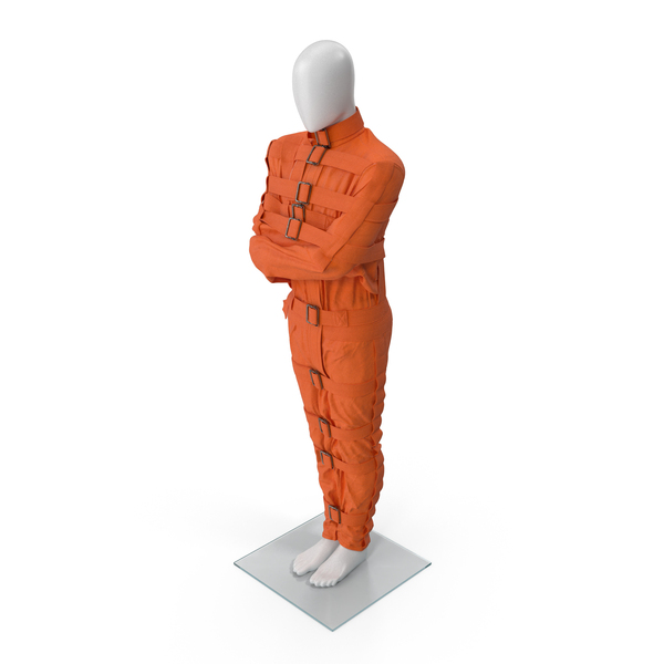 Medical Devices: Straitjacket Patient Mannequin Orange PNG & PSD Images Medical Devices: Straitjacket Patient Mannequin Orange PNG & PSD Images