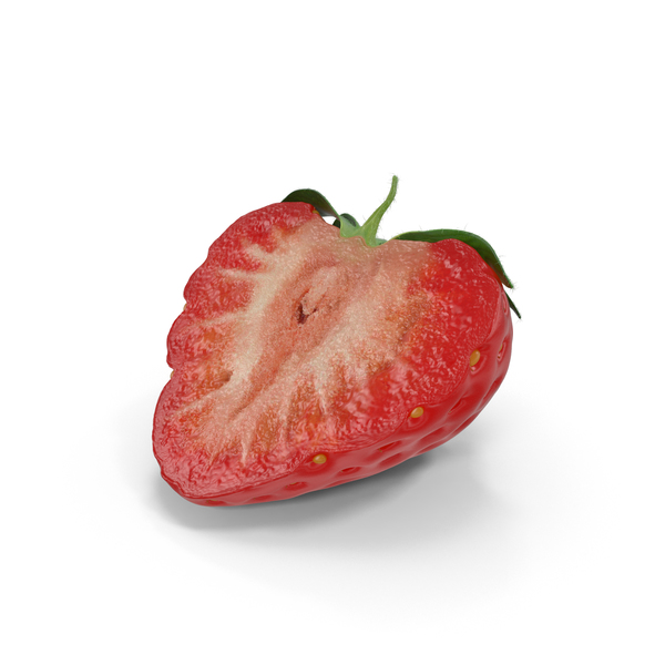 Strawberry Cross Section PNG & PSD Images