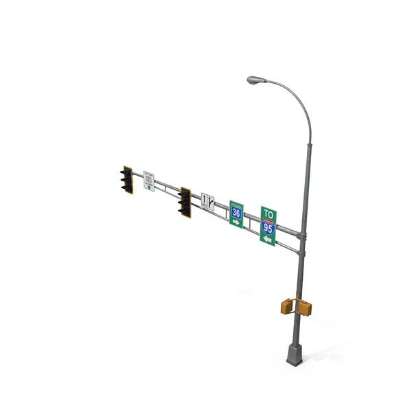 Street Light with Traffic Signal PNG & PSD Images Street Light with Traffic Signal PNG & PSD Images