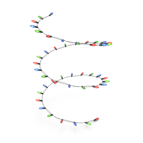 Lights: Stringed Colored Lightbulbs Spiral Line On PNG & PSD Images Lights: Stringed Colored Lightbulbs Spiral Line On PNG & PSD Images