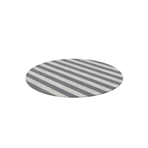 Striped Round Dhurrie Rug PNG & PSD Images Striped Round Dhurrie Rug PNG & PSD Images