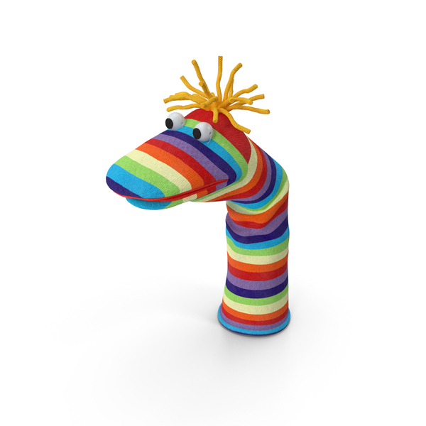 Socks: Striped Sock Puppet with Googly Eyes Boy PNG & PSD Images Socks: Striped Sock Puppet with Googly Eyes Boy PNG & PSD Images
