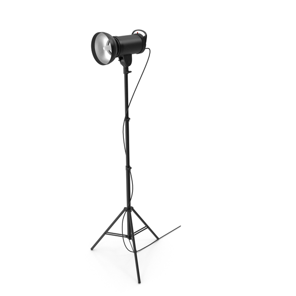 Photography Light: Strobe Studio Monolight Head And Tripod PNG & PSD Images Photography Light: Strobe Studio Monolight Head And Tripod PNG & PSD Images