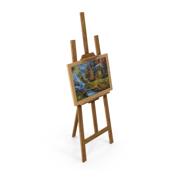 Studio Easel PNG & PSD Images