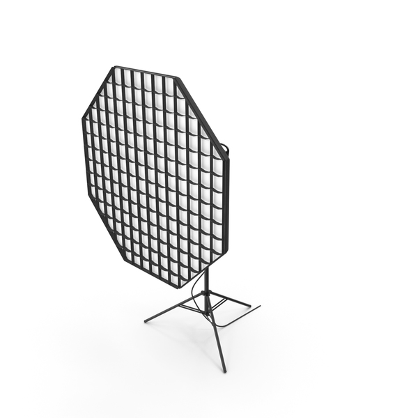 Photography Light: Studio Monolight Octabox with Grid And Head PNG & PSD Images