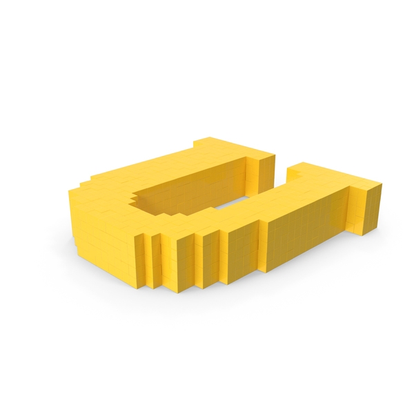 Language: Stylised Cartoon Voxel Pixel Art Letter U on Ground PNG & PSD Images Language: Stylised Cartoon Voxel Pixel Art Letter U on Ground PNG & PSD Images