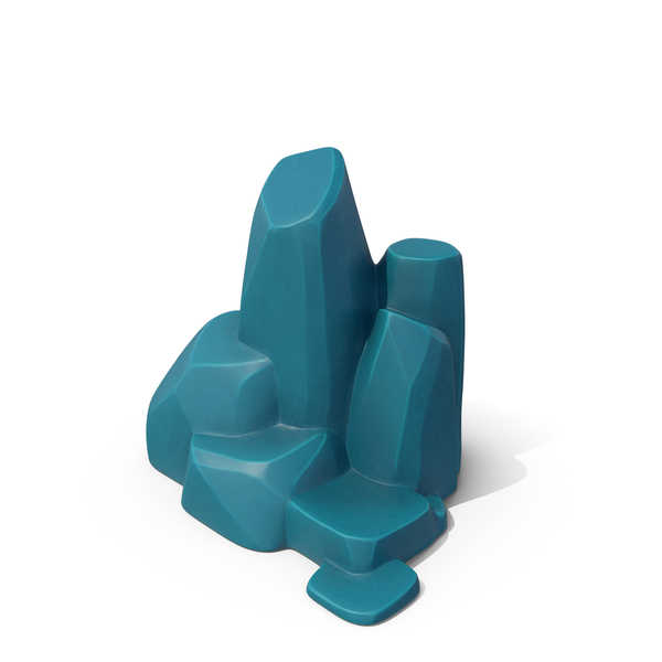 Climbing: Stylised Rock Blue PNG & PSD Images Climbing: Stylised Rock Blue PNG & PSD Images