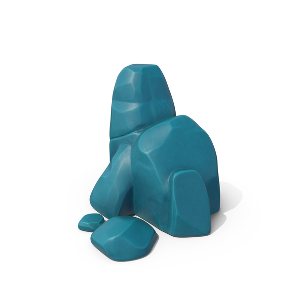 Climbing: Stylised Rock Blue PNG & PSD Images Climbing: Stylised Rock Blue PNG & PSD Images
