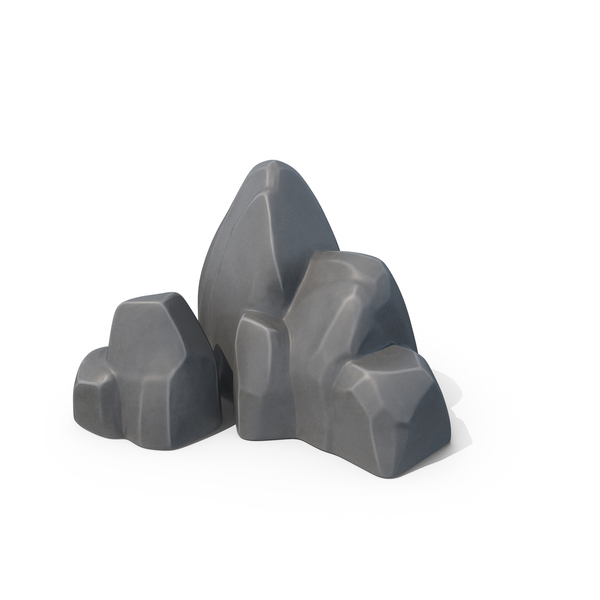 Stylised Rock Grey PNG Images & PSDs for Download | PixelSquid - S119587939