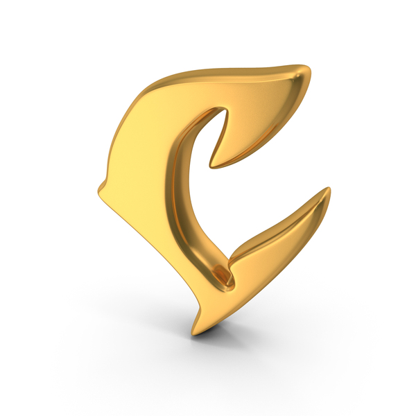 Roman: Stylish Gothic Font Alphabet Small Letter C Gold PNG & PSD Images Roman: Stylish Gothic Font Alphabet Small Letter C Gold PNG & PSD Images