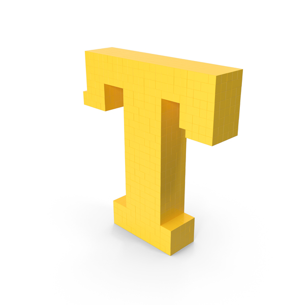 Language: Stylized Cartoon Voxel Pixel Art Letter T PNG & PSD Images Language: Stylized Cartoon Voxel Pixel Art Letter T PNG & PSD Images