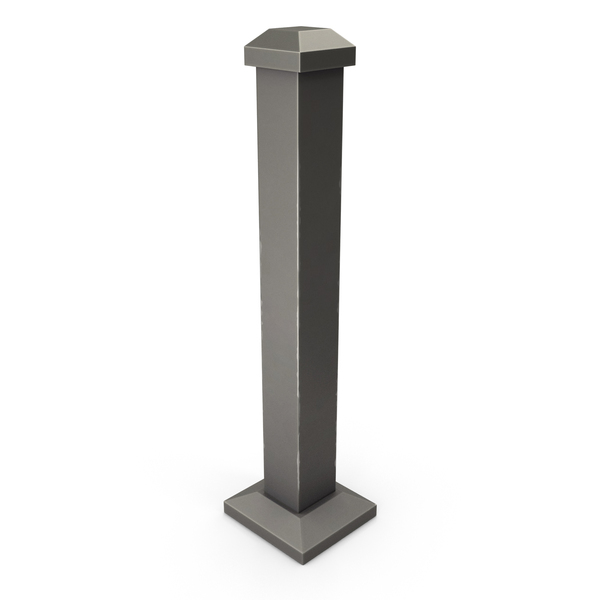 Split Rail: Stylized Fence Post PNG & PSD Images