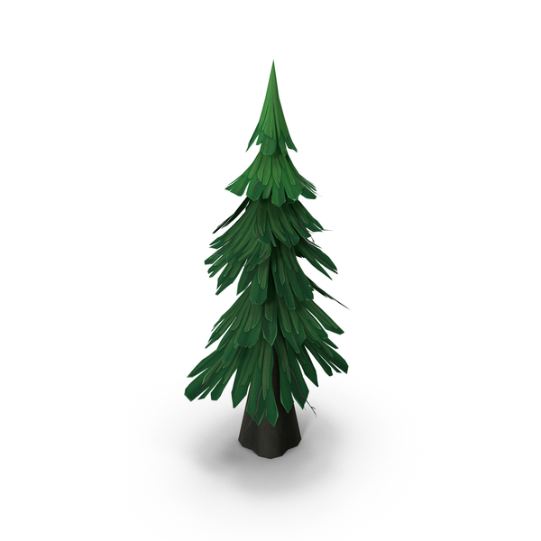 Tree: Stylized Pine PNG & PSD Images