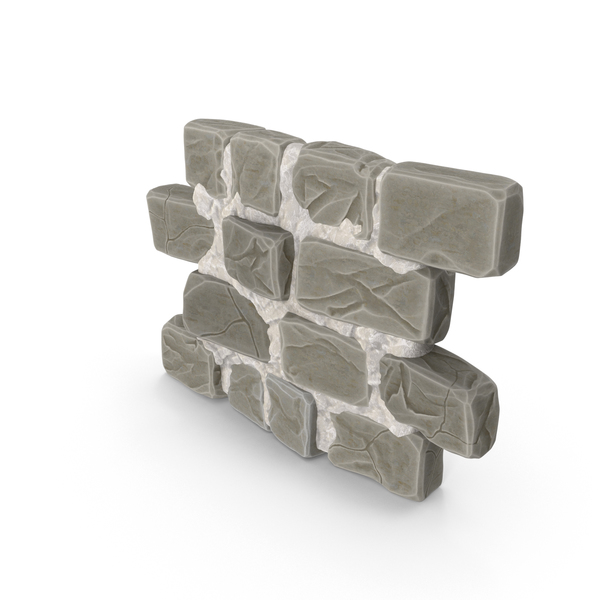 Stylized Stone Wall PNG & PSD Images