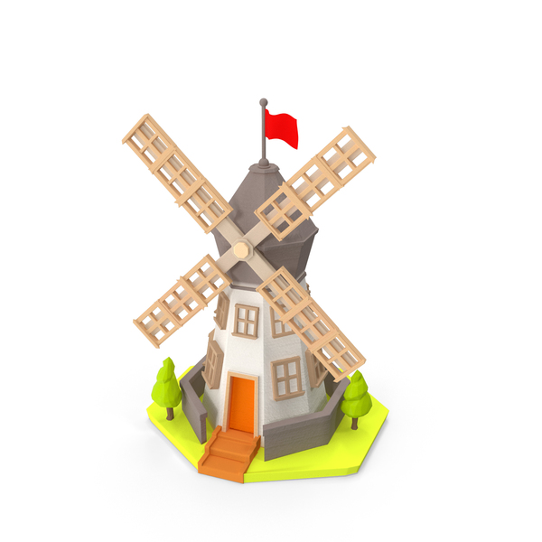 Stylized Windmill PNG & PSD Images Stylized Windmill PNG & PSD Images