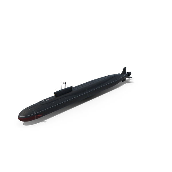 Submarine K-551 Vladimir Monomah (955 Borei Class) PNG & PSD Images