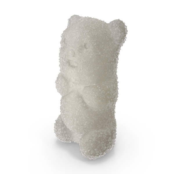 Sugar Coated Gummy Bear white PNG & PSD Images Sugar Coated Gummy Bear white PNG & PSD Images