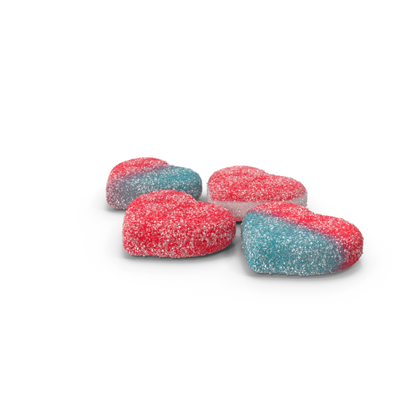 Candy: Sugar Gummy Hearts PNG & PSD Images Candy: Sugar Gummy Hearts PNG & PSD Images