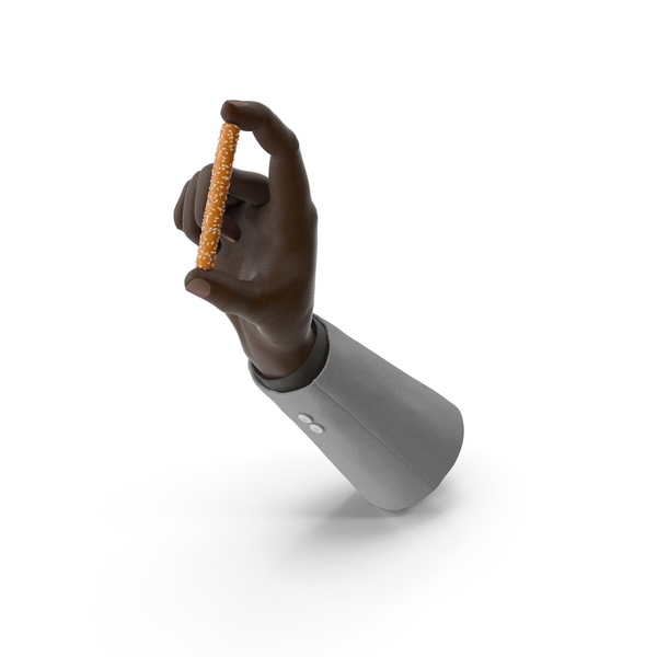 Suit Black Hand Holding a Pretzel Rod with Sesame PNG & PSD Images Suit Black Hand Holding a Pretzel Rod with Sesame PNG & PSD Images