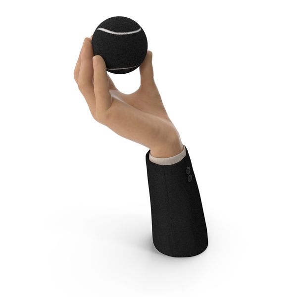 Suit Hand Holding a Black Tennis Ball PNG & PSD Images Suit Hand Holding a Black Tennis Ball PNG & PSD Images