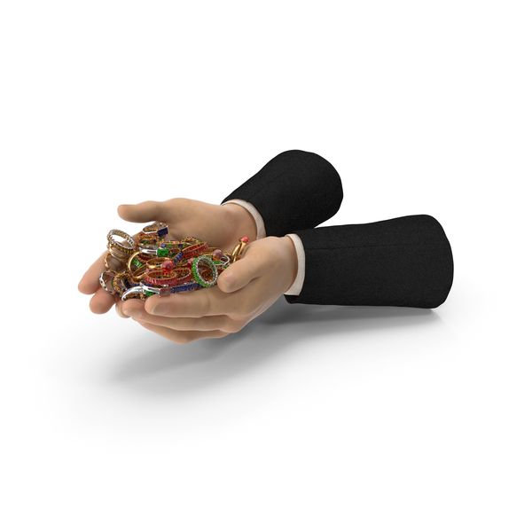 Hand: Suit Handful of Mixed Rings PNG & PSD Images Hand: Suit Handful of Mixed Rings PNG & PSD Images