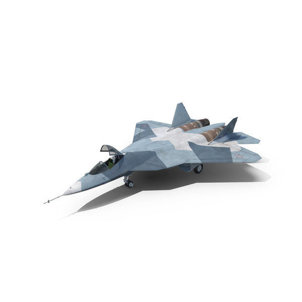 Fighter Jet: Sukhoi T-50 PAK FA Object Fighter Jet: Sukhoi T-50 PAK FA Object