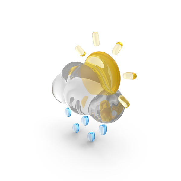 Meteorology Symbols: Sunshowers Weather Icon PNG & PSD Images Meteorology Symbols: Sunshowers Weather Icon PNG & PSD Images