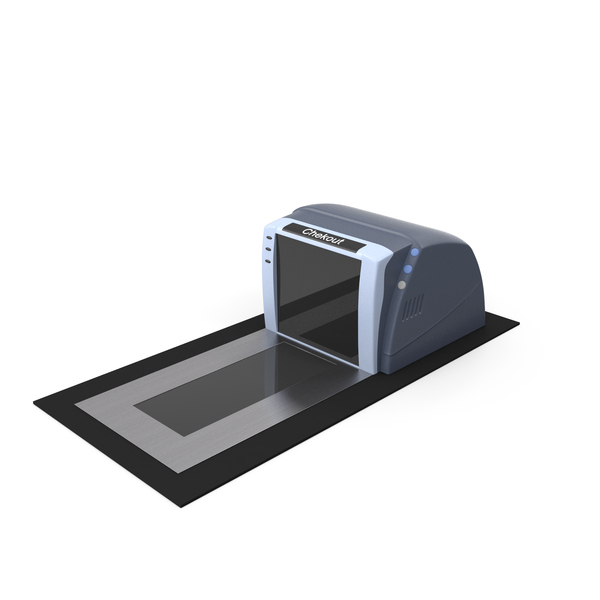 Barcode Scanner: Supermarket Equipment PNG & PSD Images