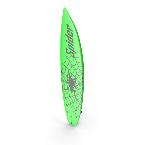 Surfboard With Spider Design PNG & PSD Images Surfboard With Spider Design PNG & PSD Images