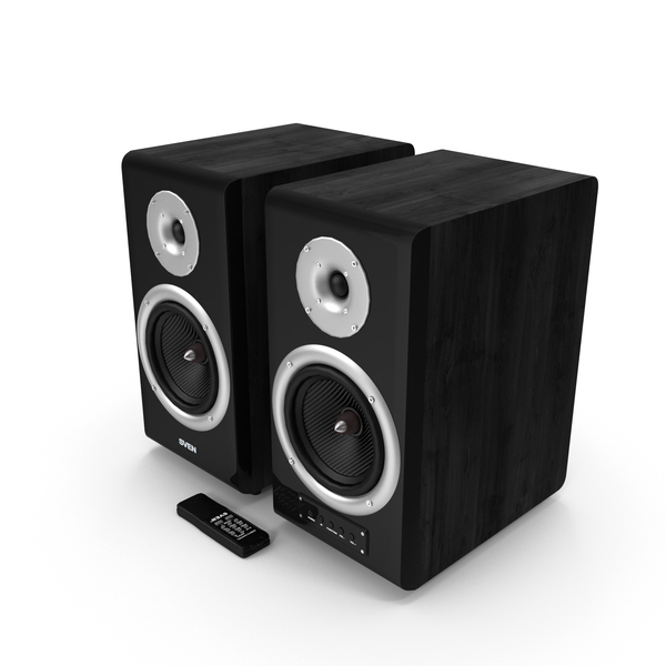 Speaker System: Sven Royal 2R Black PNG & PSD Images Speaker System: Sven Royal 2R Black PNG & PSD Images