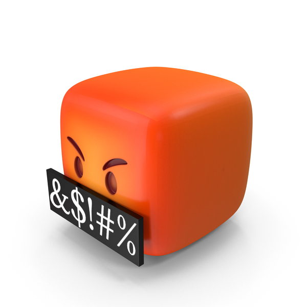 Smiley: Swearing Face Emoji PNG & PSD Images Smiley: Swearing Face Emoji PNG & PSD Images