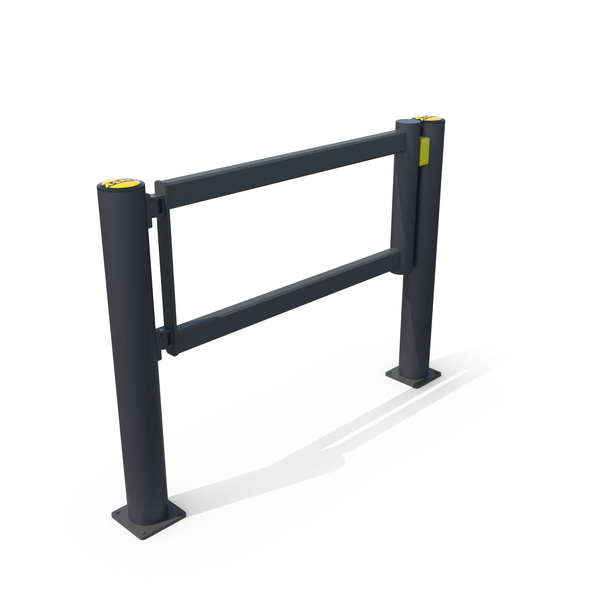 Crowd Barrier: Swing Gate PNG & PSD Images